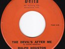 New Mexico Atmospheric Jazz RALPH HOUSTON The Devil's After Me 45 Delta HEAR