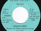 FL Lounge Psych STRANGE Color My World 45 Outer Galaxy HEAR