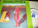 RICHARD ABRAMS : LEVELS AND DEGREES OF LIGHT LP DELMARK DS 413 USA