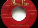 the ROVERS 45 Salute to Johnny Ace MUSIC CITY Original press Doowop  c3839