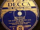 Django Reinhardt And Stephane Grappelly Hot Club Decca 41010 Gypsy Jazz 78 rpm