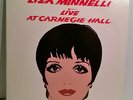 LIZA MINNELLI Live At Carnegie Hall '81 Altel 2LP RARE WARHOL cover art Nice
