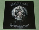Motörhead MOTORHEAD The Wörld Is Yours WHITE VINYL LP SLM0001LP Limited 500 NEW