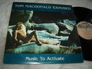 Tom MacDonald Exposed - Music To Activate LP private SSW soft rock rare nude man