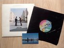 PINK FLOYD . WISH YOU WERE HERE LP WITH SHRINK & POSTCARD . ORIGINAL 1975 ISSUE