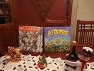 Red Sun Rising Polyester Zeal Vinyl & Thread Vinyl. Both signed