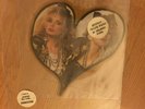 MADONNA INTO THE GROOVE SHAPED PICTURE DISC W8934P 1985 PLUS BOTH STICKERS