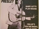 ELVIS PRESLEY REPRO/BOOTLEG 45 rpm PICTURE SLEEVE ONLY -Baby Let's Play House