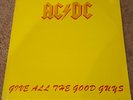 AC/DC live Vinyl  Give All The Good Guys in Rochester War Memorial Dec. 17 1981