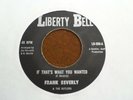 RARE 70s LIBERTY BELL - RE-PRO - FRANK BEVERLY - IF THAT'S WHAT YOU WANTED -