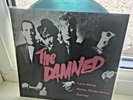 The Damned Love Song Ed Hollis YELLOW REAR variant Sleeve BLUE VINYL M/M PUNK