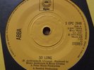 ABBA : So Long - UK scarce original 7