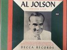 Al Jolson Souvenir Album 78 RPM 4 Record Set Decca Album A 575, VG+