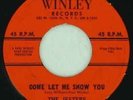 The Jesters - Come Let Me Show You VG++ Original Press Winley Record 1961 DooWop