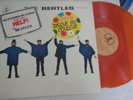 LP VINYL ORANGE DC 25  The Beatles – Help   2 STICKERS