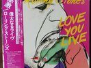 The Rolling Stones Love you Live Japan RSR P 6333-4S OBI  g/f Nesr Mint