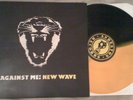AGAINST ME  - New Wave LP SOLID YELLOW/BLACK SPLIT Vinyl