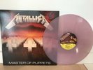 METALLICA - MASTER OF PUPPETS - BRAND NEW 180 GRAM PINK /PURPLE COLORED VINYL LP