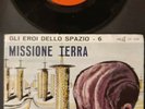Disco 33 Giri MISSIONE TERRA - Copertina GUIDO CREPAX RARO