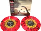 JURASSIC PARK SOUNDTRACK Yellow/Red/Black Vinyl 2xLP - OST Score John Williams