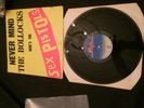 Sex Pistols - Never Mind the Bollocks..  1977 Blank Rear Cover UK LP