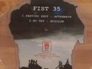 Fist 35 Bloody Fist records shaped limited edition disc 1994-2004 original