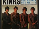 KINKS: You Really Got Me LP (Mono, original tri-color label, clean )