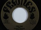 Reggae 45 FLORA ADAMS & ROUGH RIDERS Fire Fire FLAMES VG+ HEAR