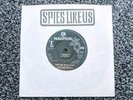 PAUL MCCARTNEY THE BEATLES 1985 UK DEMO PRESS SPIES LIKE US EXCELLENT + DEMO SLV