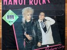Hanoi Rocks Back to Mystery City RARE out of print green vinyl LP record '89