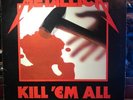 Metallica Kill Em All Vinyl Lp Megaforce Label MRI 069 Original