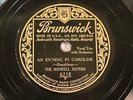 JAZZ BOSWELL SISTERS BERIGAN DORSEYS An Ev'ning In Caroline BRUNSWICK 6218  E-