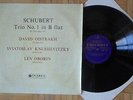 H15 33CX 1627 OISTRAKH KNUSHEVITZKY & OBORIN SCHUBERT TRIO COLUMBIA