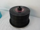 Vintage Disk Go Case Full of 56 Vintage 1970's 80's Country and Rock Records