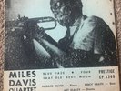Rare Jazz EP 45 W/PS   Miles Davis Quartet 