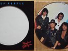EX/EX  DEEP PURPLE PERFECT STRANGERS VINYL LP PICTURE PIC DISC