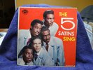 The 5 Satins Sing vintage vinyl record album LP