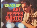 ART PEPPER QUINTET “SMACK UP” Orig 1962 DP GR CONTEMPORARY S7602 LP