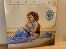 Madonna-Material Girl(Jellybean Dance Remix-6;05) Vinyl Record with Poster