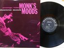 THELONIOUS MONK MONK's MOOD LP PRESTIGE DENMARK RVG early 1960's VG+