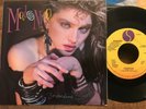 Madonna Borderline / think of me 45 With Picture Sleeve fold out poster