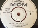 CONNIE FRANCIS-CHILE RARE SINGLE MGM  45 RPM EX COPY ENGLISH SUNG WHITE LABELS