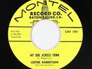 R&B Soul Rocker 45 - Lester Robertson - My Girl Across Town - Montel - VG++ mp3