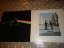 PINK FLOYD X2 UK VINYL LP RECORD DARK SIDE OF THE MOON,WISH YOU WERE HERE,CLEAN