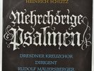 ETERNA 825680 STEREO ED1 - HEINRICH SCHÜTZ - Mehrchörige Psalmen - Mauersberger