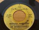 The Internationals Beautiful Philosophy D'ar Northern Soul Oldie Reverse Label