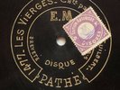 YVETTE GUILBERT les vierges / les vieux messieurs DISQUE 78 tours / RPM PATHE