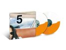 LENNY KRAVITZ - 5 - ORANGE/WHITE SPLIT 2LP VINYL - SEALED. NEW. UNOPENED