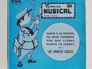 LOS ANGELES AZULES - CANTO A LO ESPAÑOL + 3  ( E.P.) - BERTA - ED. ESPAÑA  1969
