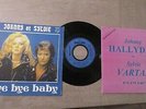 sp 45t promo pep 9120  JOHNNY HALLYDAY 2 pochettes l une minguet